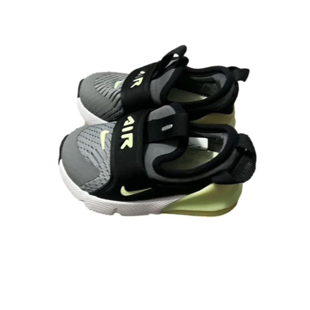 Nike Air Max 270 Sneakers Extreme Toddler Boys Size 5C  Grey/Green‎